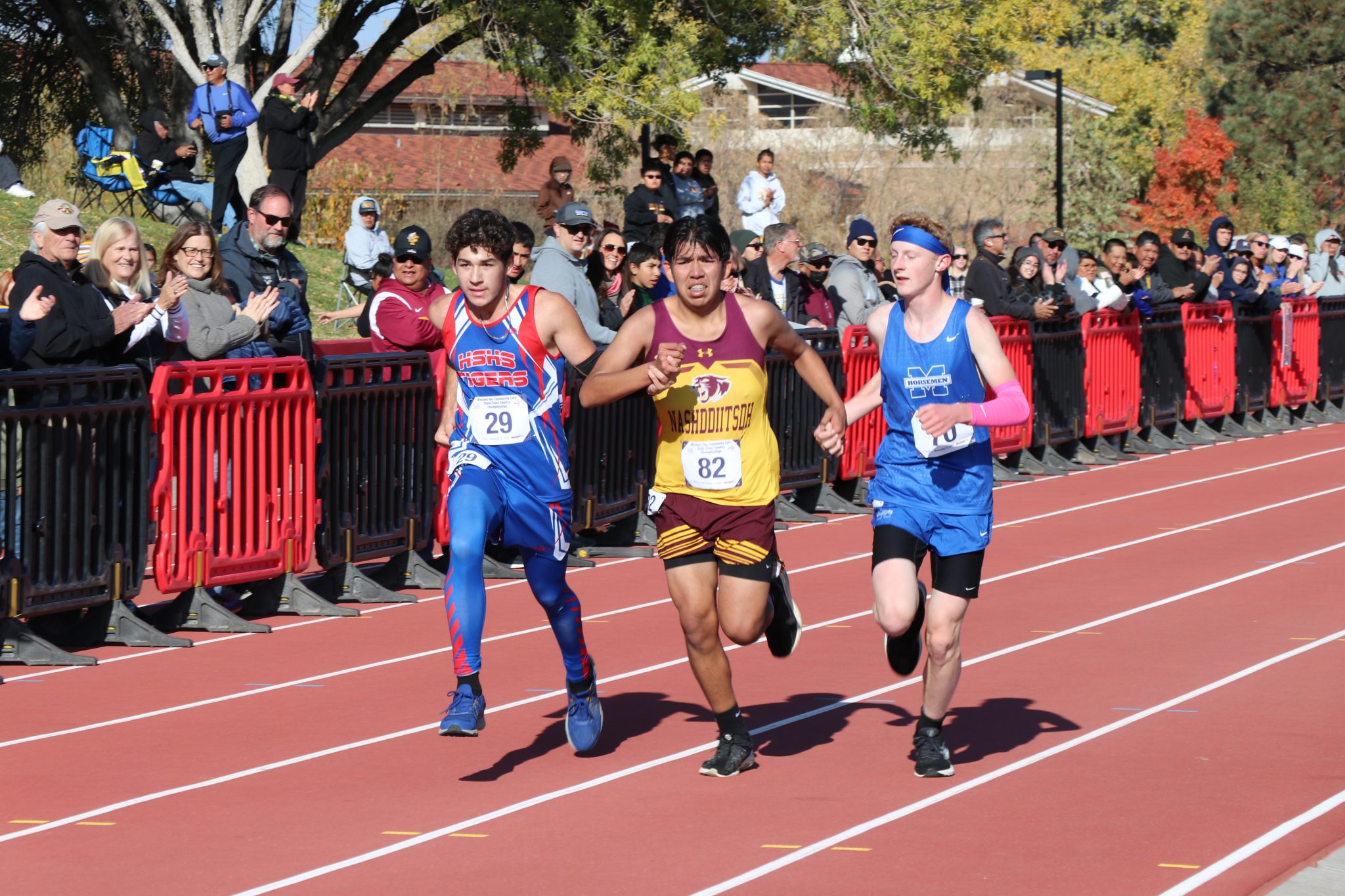 COMPETE WITH CLASS MOMENT AT STATE CROSS COUNTRY CHAMPIONSHIPS NMAA