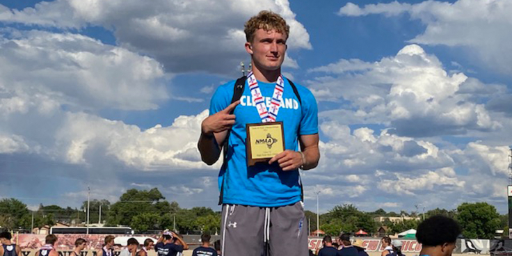 CLEVELAND S LUKE WYSONG NAMED GATORADE NEW MEXICO BOYS TRACK